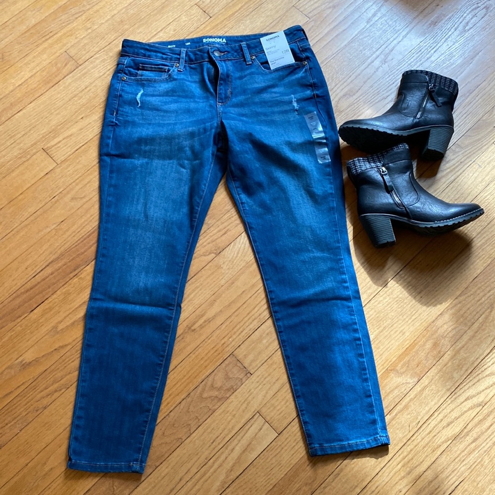 NWT Size 12R SONOMA Skinny Jeans